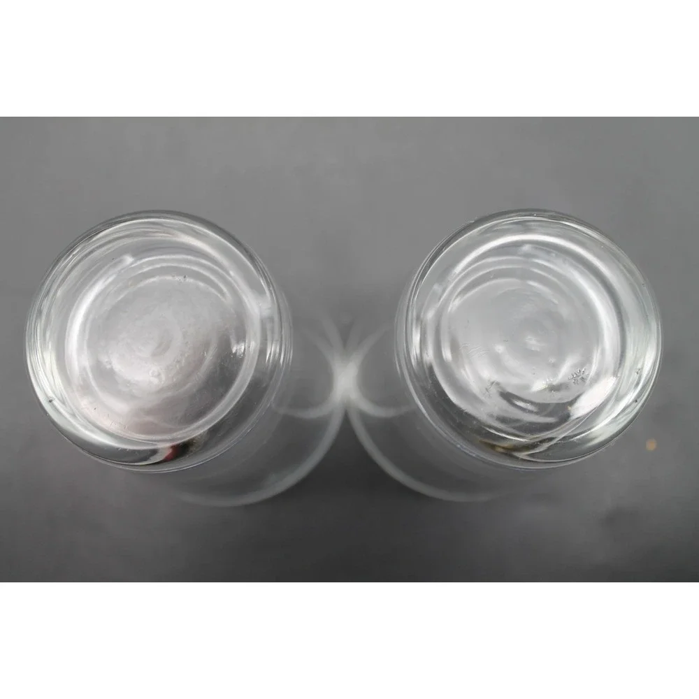 PartyLite Versatility Votive Candle Holders P8488 Glass Metal Tealight Set of 2